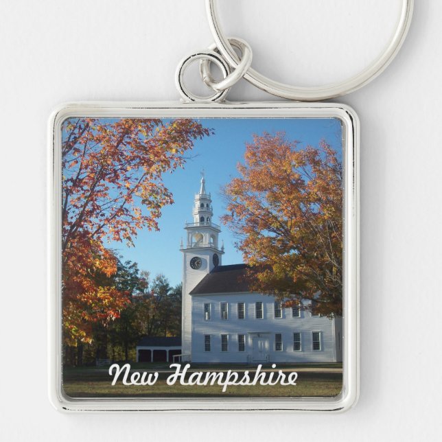 Wearin' New Hampshire Keychain (Front)