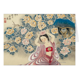 Wearing A Flower in the Head Cards