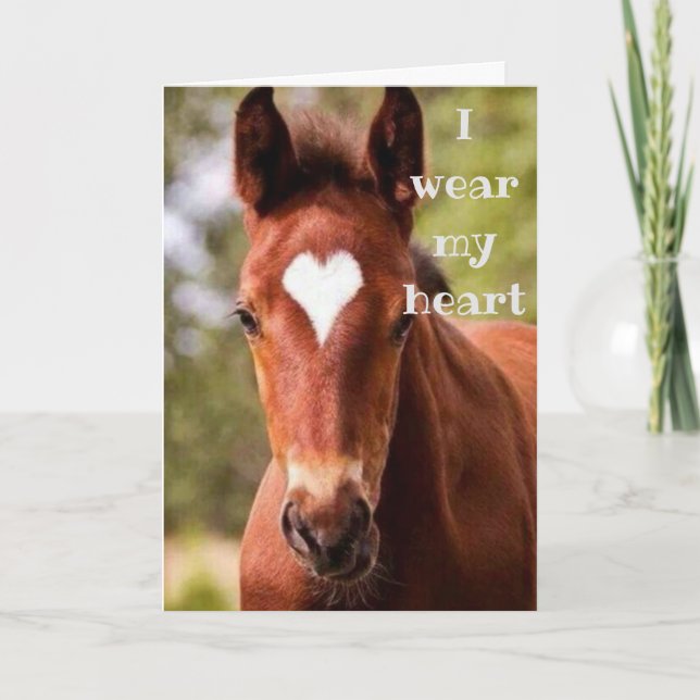 WEARING MY "LOVE" FOR "ALL" TO SEE CARD (Front)