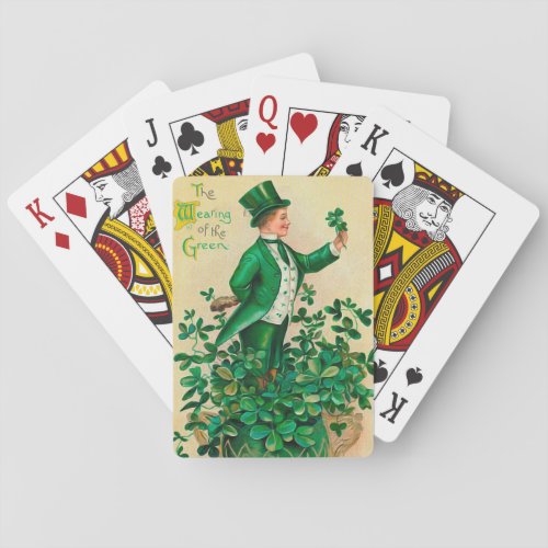 Wearing of the Green Playing cards