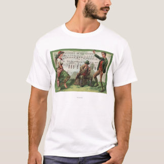 Wearing of the Green Sheetmusic T-Shirt