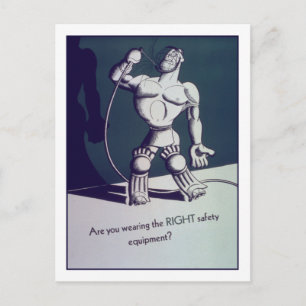 Wearing the Right Protection? Postcard