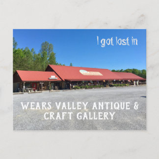 Wears Valley Antique & Craft Gallery Postcard