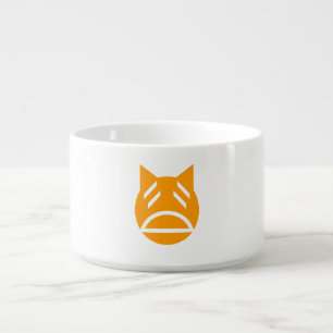 Weary Emoji Cat Bowl