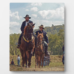 Weary Union Soldiers Plaque