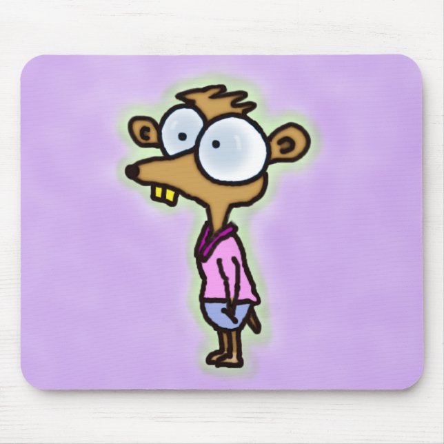 Weasel Boy Mousepad (Front)