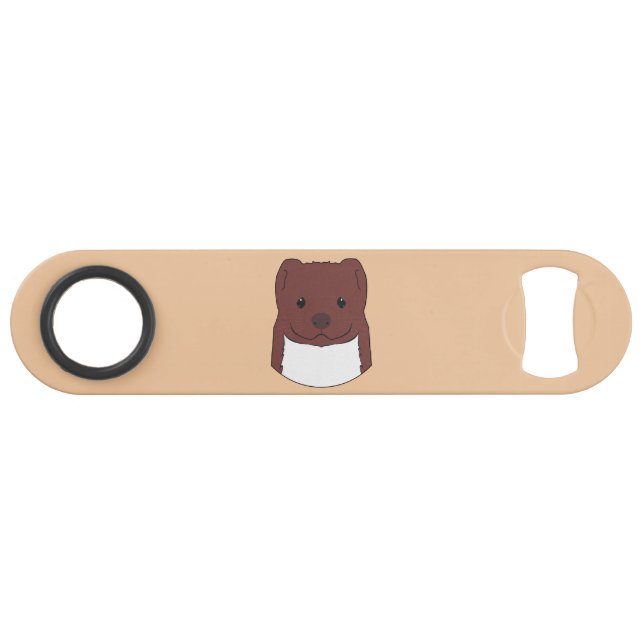 Weasel Face Bar Key (Front (Horizontal))