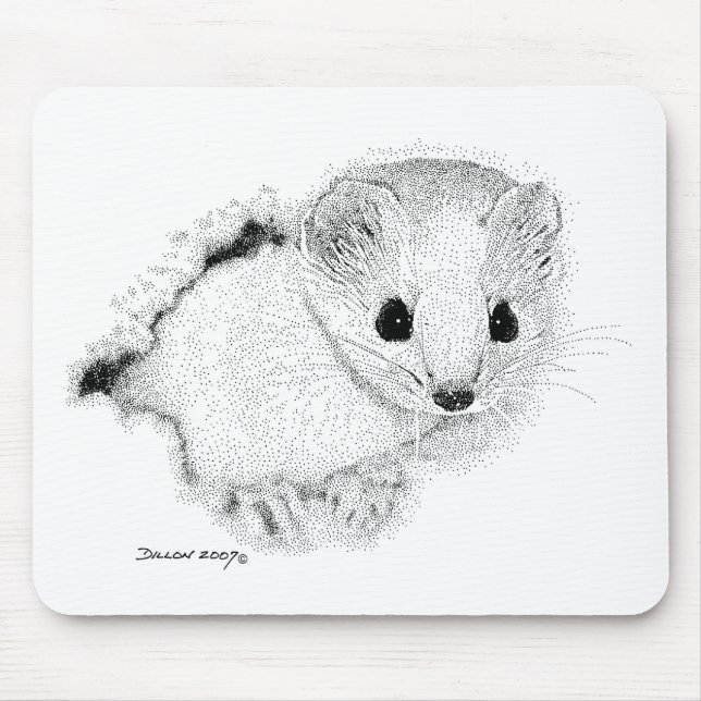 Weasel Mouse Pad (Front)