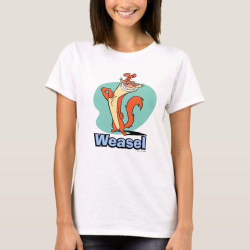 Weasel Proud Character Graphic T_Shirt