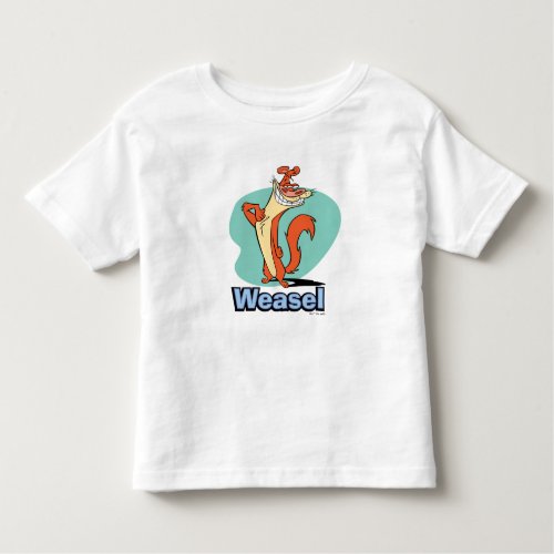 Weasel Proud Character Graphic Toddler T_shirt