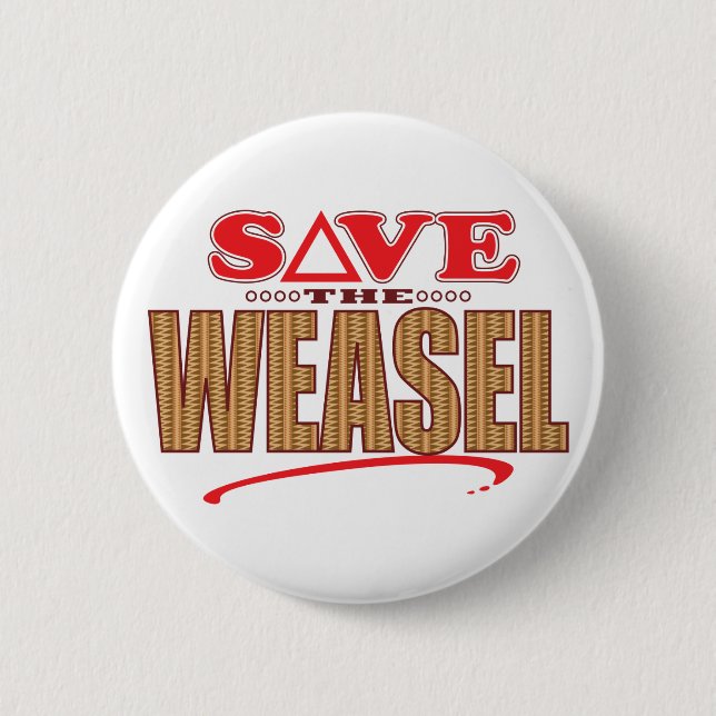 Weasel Save Button (Front)