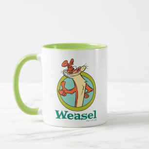 Weasel Thumbs Up Character Graphic Mug