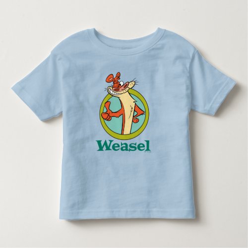 Weasel Thumbs Up Character Graphic Toddler T_shirt
