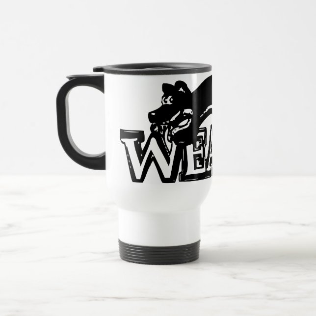 Weasel Travel Mug (Left)
