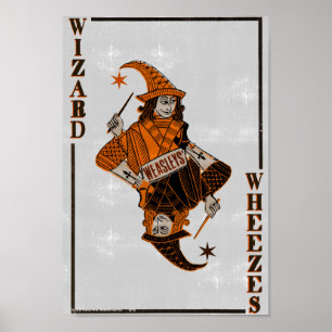 Weasleys' Card Back Poster