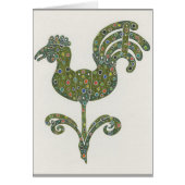 Weathcock card (Front)