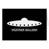 Weather Balloon UFO (Front Horizontal)