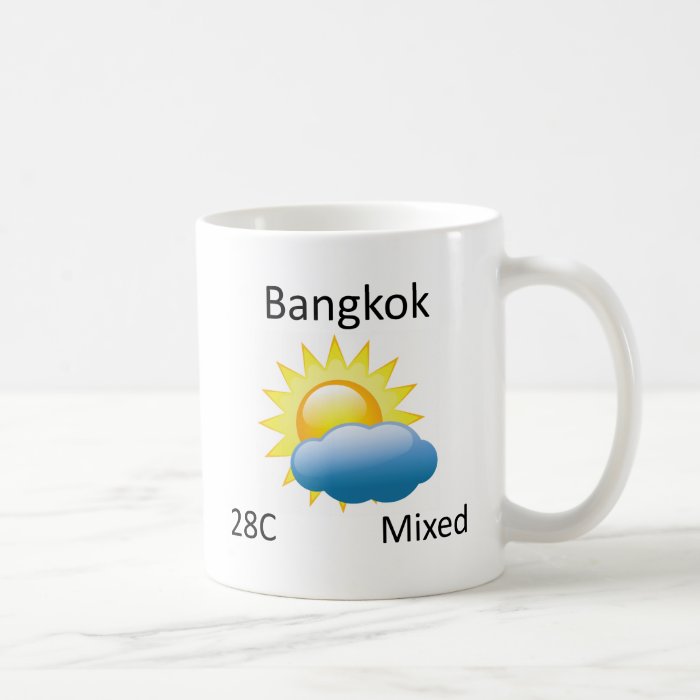 weather Bangkok Mugs