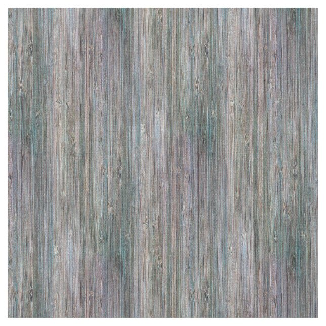 Weather-beaten Bamboo Wood Grain Look Fabric (Close Up)