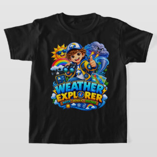 Weather Explorer Kids STEM Science T-Shirt