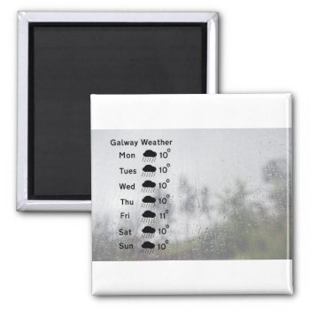 Weather Forecast For Galway - Rain Magnet by Funkyworm at Zazzle