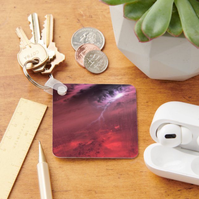 Weather On A Brown Dwarf Star. Keychain (Desk)