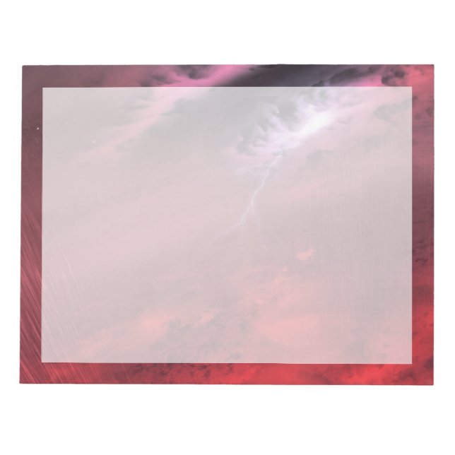 Weather On A Brown Dwarf Star. Notepad (Front)