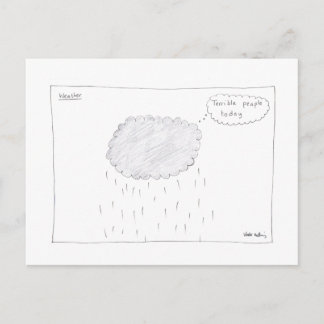 Weather postcard