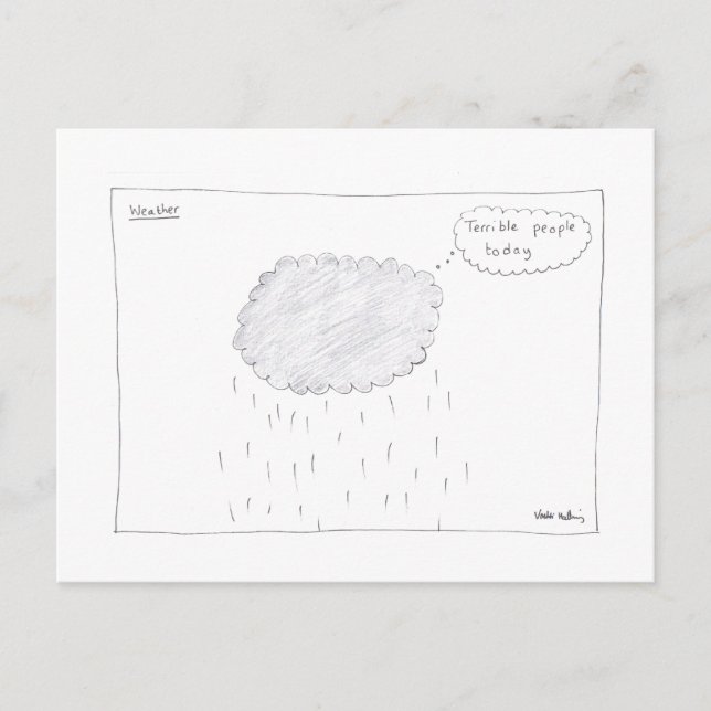 Weather postcard (Front)