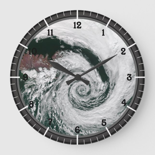 Weather Spiral Large Clock (Front)