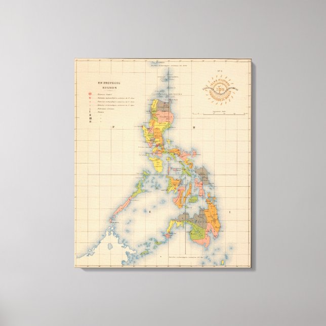 Weather Stations Seismic No 5 Canvas Print (Front)