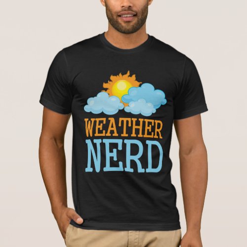 Weather Sun Meteorologist Weatherman Meteorology T_Shirt