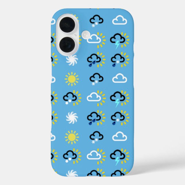 Weather symbols Case-Mate iPhone case (Back)