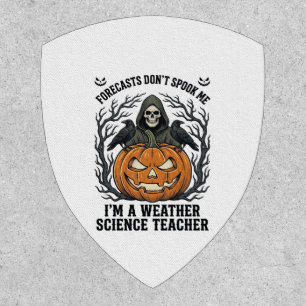 Weather Teacher Halloween Spooky Reaper Pumpkin De Patch