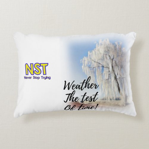 Weather The Test of Time  NST Accent Pillow