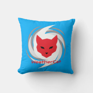 WeatherCat Logo Pillow