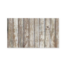 Weathered Barn Wood Business Card