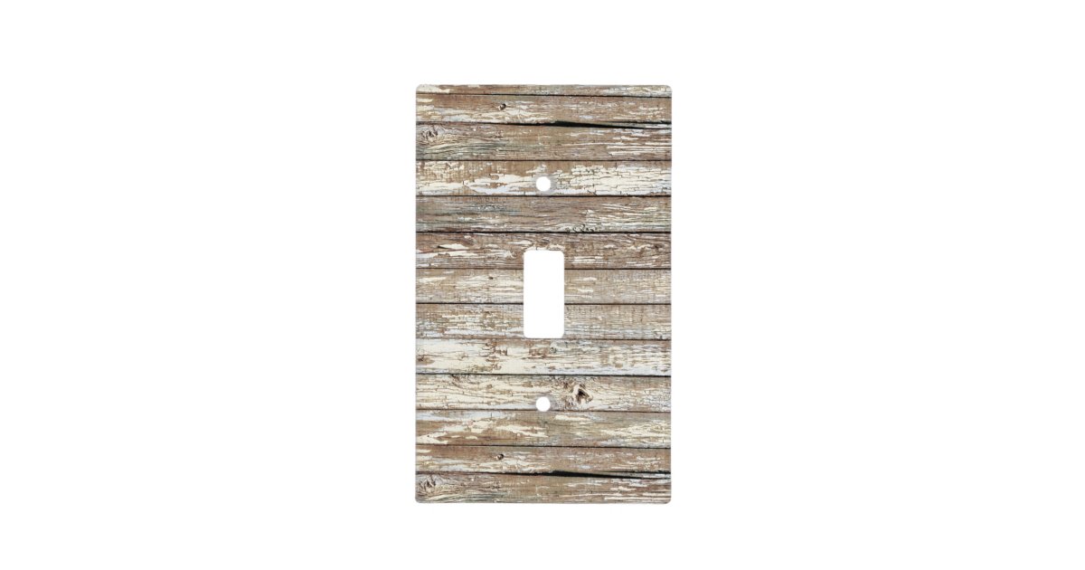 Weathered Barn Wood Light Switch Cover Zazzle