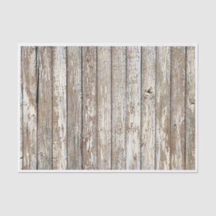 Weathered Barn Wood Tissue Paper