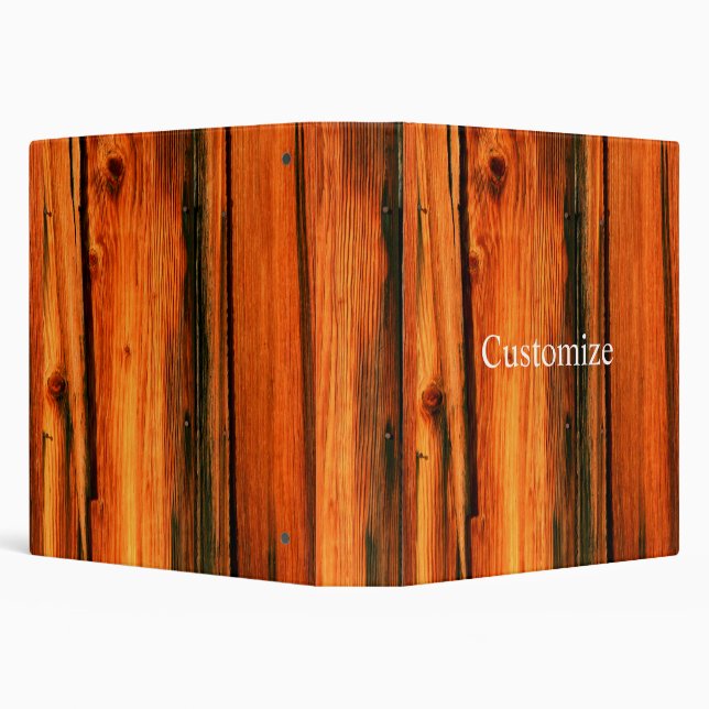weathered barnboard 3 ring binder (Background)