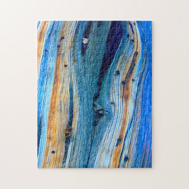 weathered blue barn boards jigsaw puzzle (Vertical)