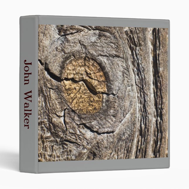 Weathered Board Binder (Front/Spine)