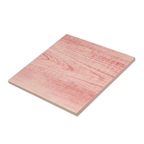Weathered Board In Peach  Ceramic Tile