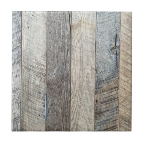 Weathered Boards Wood Plank Background Texture Ceramic Tile