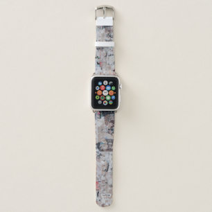 Weathered Brick: Urban Poster Wall. Apple Watch Band