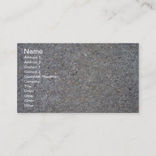 Weathered Concrete Business Card