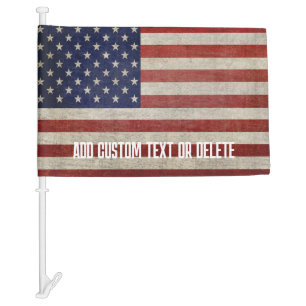 Weathered, distressed American Flag