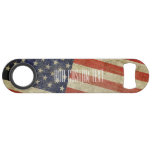 Weathered, Distressed American Flag Speed Bottle Opener at Zazzle