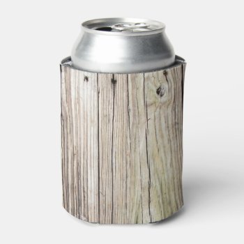 Weathered Dock Boards Can Cooler by ICandiPhoto at Zazzle