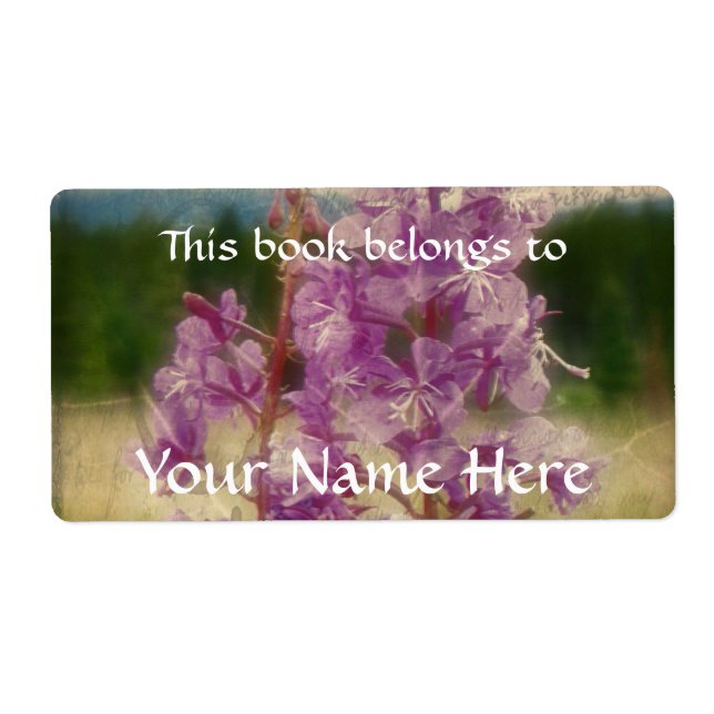 Weathered Fireweed Label (Front)
